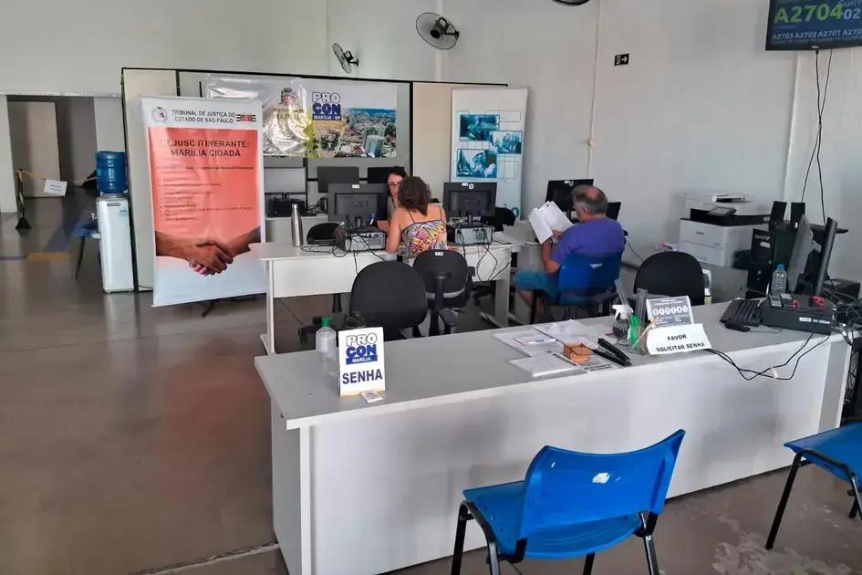 Cejusc Marília: Ação Itinerante no Procon Para Você!
